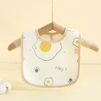 U-Shaped Waterproof Baby Bib — Poached Egg