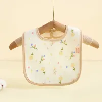 U-Shaped Waterproof Baby Bib — Spring All Over the Garden