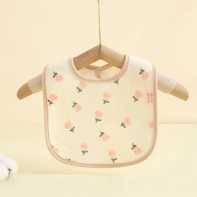 U-Shaped Waterproof Baby Bib — Tulip