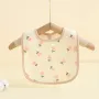U-Shaped Waterproof Baby Bib — Tulip