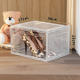 Large Side Door Transparent Storage Box – 34×27×21 c