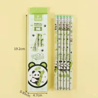 Panda Cartoon HB Pencils – Box of 6