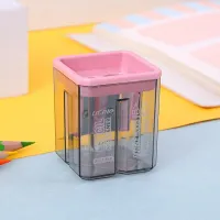 Barbie Powder Cartoon Double Hole Pencil Sharpener – Portable