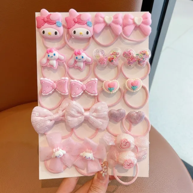 My Melody Kids Hair Band Set (20-Pieces)