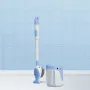 Spouting Whale Liquid Spray Toilet Brush with Holder – Cartoon Silicone Cleaning Brush