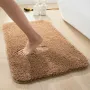 Chestnut Brown Absorbent Non-Slip Toilet Floor Mat (40×60 cm)