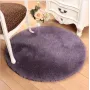Round Fluffy Shaggy Rug — 100 cm Diameter