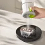 2-in-1 Quantitative Salt Shaker with Measured Dispenser — Glass Condiment Jar with Press-Button 0.5g Portion Control