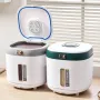 Airtight Rice Storage Container 10kg with Measuring Cup & Push Button Lid