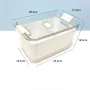 Double-Layer Vegetable & Fruit Washing Basket - White