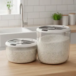 Food-Grade Airtight Rice Storage Bucket – Moisture & Insect-Proof