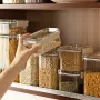 Food-Grade Airtight Transparent Storage Jar – Kitchen Dry Goods Container