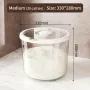 Large Capacity Flip-Top Rice Storage Container – Airtight Moisture & Insect Proof Rice Bucket with Anti-Pest Box (10kg/15kg/25kg)
