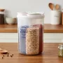 Multi-Compartment Grain Storage Jar (2000ml–3000ml)