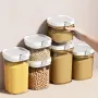 Premium Airtight Milk Powder & Grain Storage Jar with Measuring Spoon