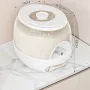 Rice Dispenser Bucket with Measuring Cup – One-Press Rice Storage Container with Sealed Lid & Anti-Insect Box, PET+PP