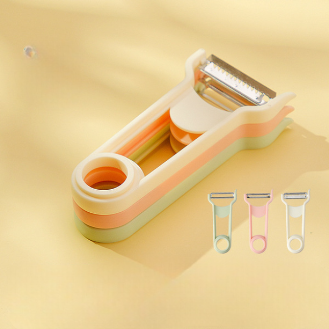 3-in-1 Stainless Steel Vegetable Peeler