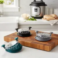 Manual Chicken Shredder Twist Bowl – Meat Shredding Tool for Pulled Chicken
