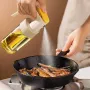 Premium Glass Oil Sprayer Bottle (250ml) for Air Fryer & Healthy Cooking