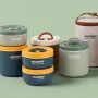 Insulated Plastic Food Container Set