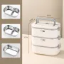 Large Capacity Stainless Steel Insulated Multi-Layer Lunch Box