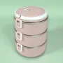 Three-Layer Stainless Steel Lunch Box