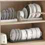 Expandable Pot Lid & Pan Organizer Rack – Adjustable Kitchen Storage (7-Slot)