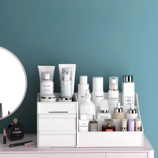 Three-Layer Cosmetics Storage Box