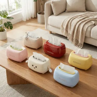 Multifunctional Spring-Lift Tissue Box