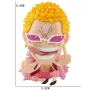 One Piece Q-Version Sitting Donquixote Doflamingo Anime Figure