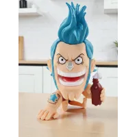 One Piece Q-Version Sitting Franky Anime Figure