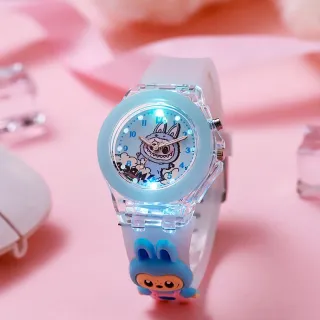 Labubu LED Kids Wrist Watch (Blue)
