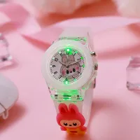 Kids Labubu Glowing Watch White