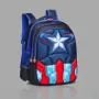 Captain  America School Bag – Large (Blue) – Boys