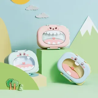 304 Stainless Steel Dinosaur Lunch Box – Kids & Student Insulated