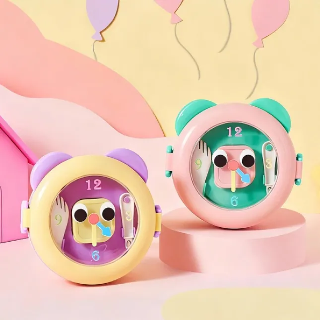 Creative Alarm Clock Shaped Lunch Box for Kids – Portable