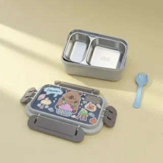 Kapibara 750mL Stainless Steel Insulated Lunch Box