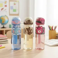 Dual Lid SPORT-LINZHOME 600ml Water Bottle