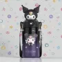 Kuromi 3D Character Kids' Insulated Water Bottle - 600ml Purple & Black
