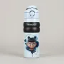 Nezha H151 Kids' Insulated Water Bottle - 500ml Blue & Black