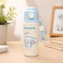 Cinnamoroll Stainless Steel Insulated Water Bottle with Straw & Carry Strap – 500ml