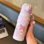 Sanrio Family Series 500ml Double Drink Portable Lock Bottle