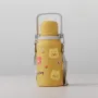 Yellow Bear Edition: 800ml High-Capacity Thermos Bottle