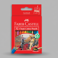 Faber Castell Classic Color Pencil Short - 12