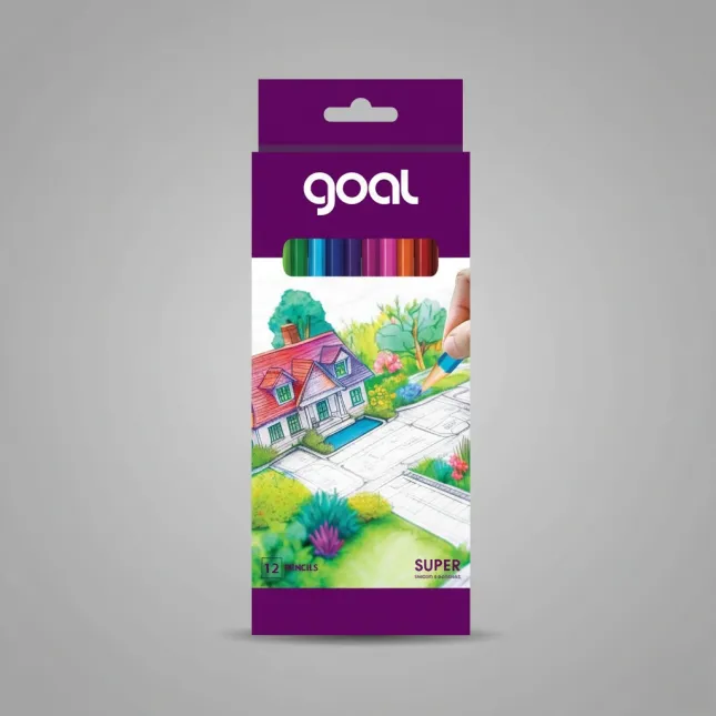 Goal Classic Color Long 12 – Premium Colour Pencils Set