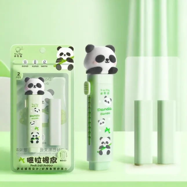 Panda Push-pull Rubber