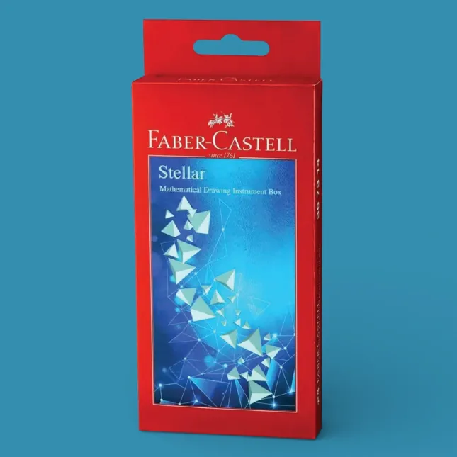 Faber Castell Stellar Geometry Box – Premium School Math Set