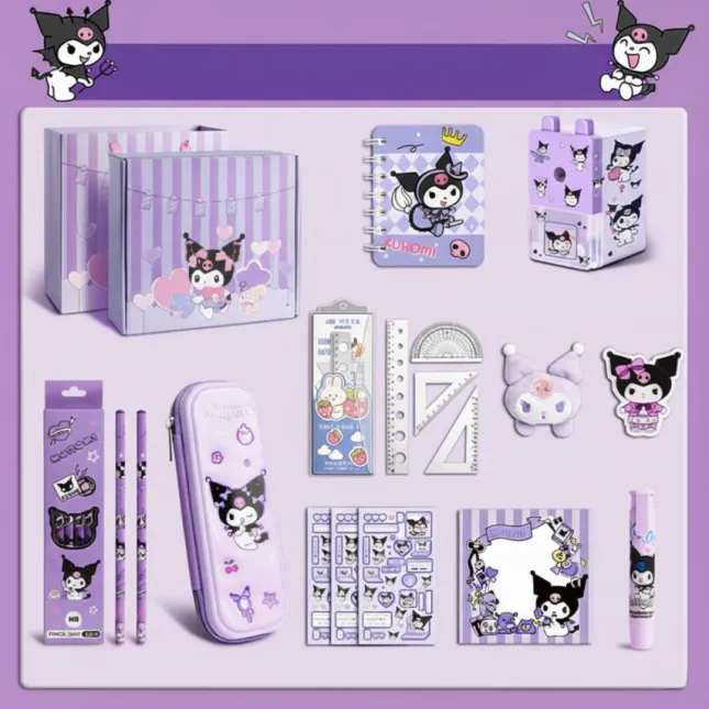 Kuromi Theme Early Adopter Stationery Gift Box