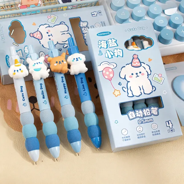 Kapibala Sea Salt Puppy Mechanical Pencil – Box of 4