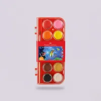 Faber-Castell Watercolour Cakes 28 mm – Set with Brush